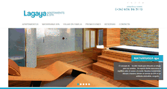 Desktop Screenshot of lagaya-apartaments.com