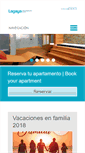 Mobile Screenshot of lagaya-apartaments.com